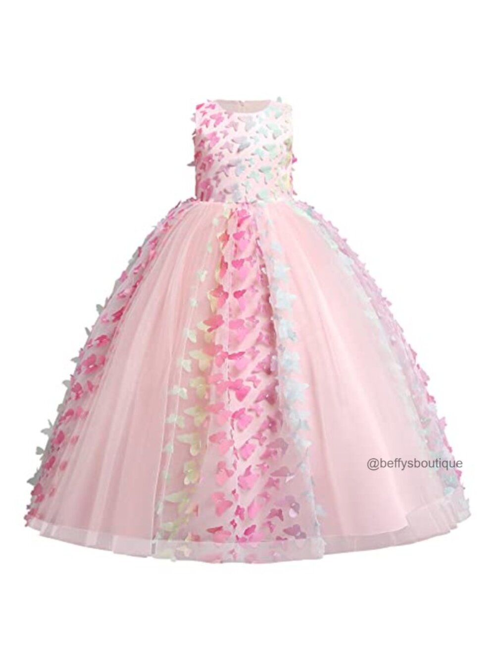 Flower Girl Boho Lace Maxi Dress Wedding Party Communion Gown